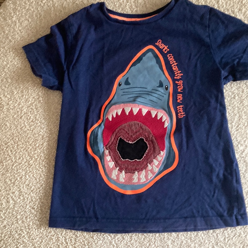 Mini Boden short sleeve shirt size 7-8Y